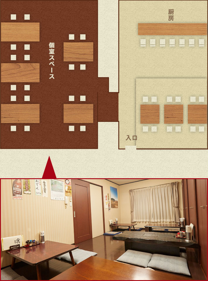 Floor map